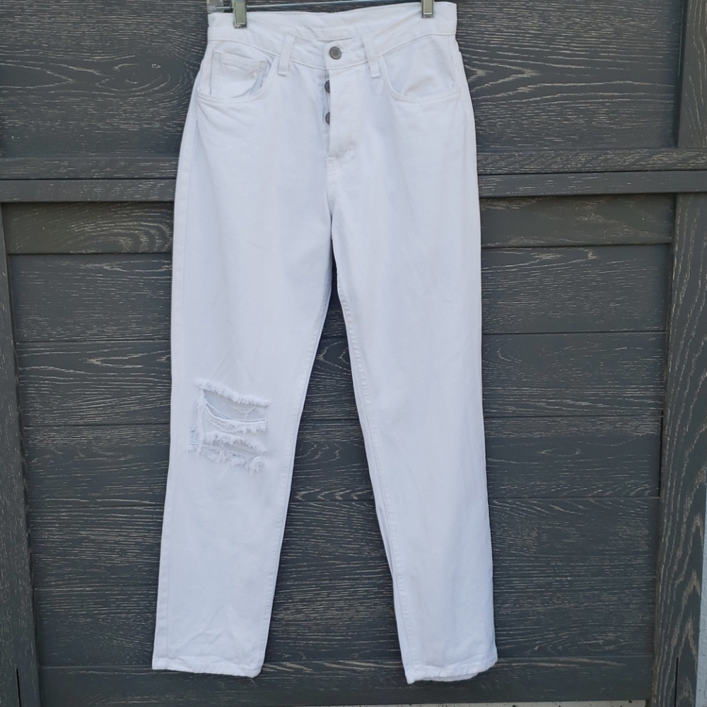 John Galt California White Jeans